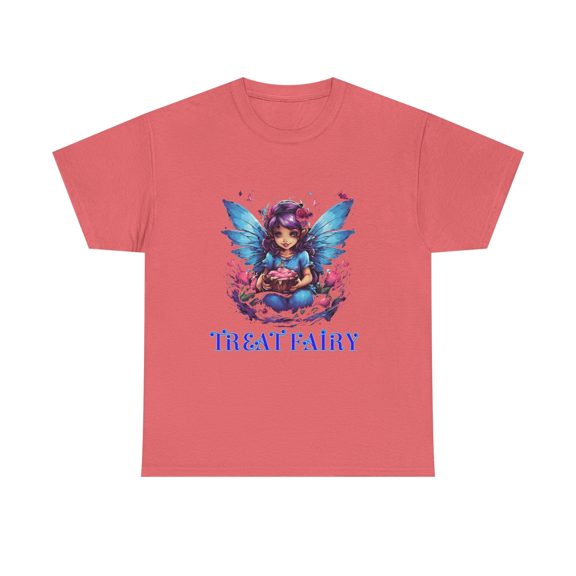 Enchanted Treat Fairy Unisex Heavy Cotton Tee - Perfect for Magical Gatherings and Everyday Wear - S - Mart Shop Smart Treasures