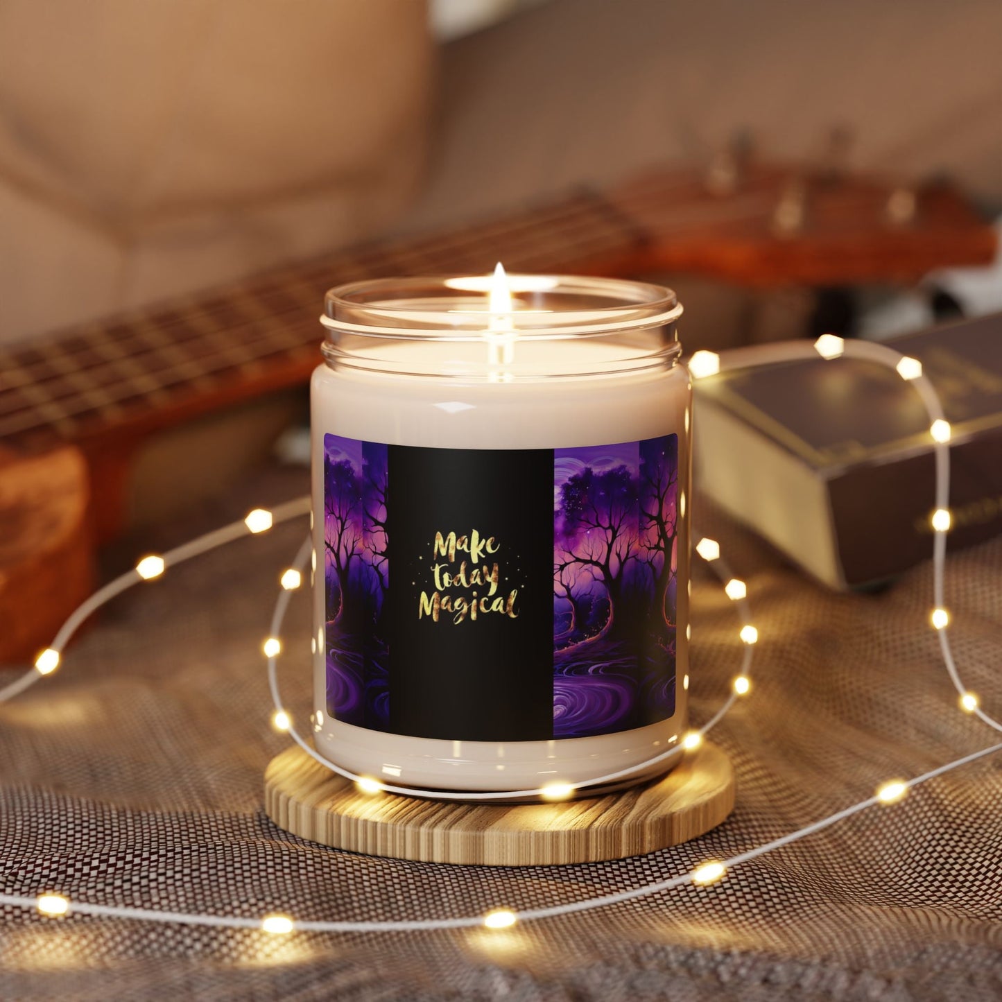 Enchanting Scented Soy Candle - 'Make Today Magical' - S-Mart Shop Smart Treasures