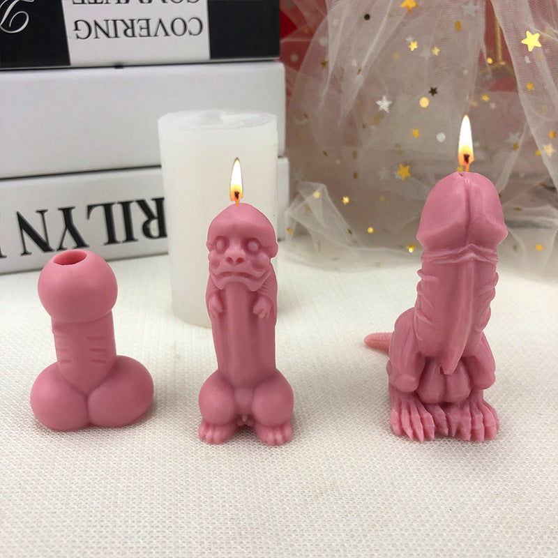 Adult age 18 plus Creative Scented Candle Silicone Mold