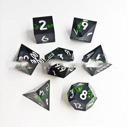 Black Clip Resin COC Running Dice