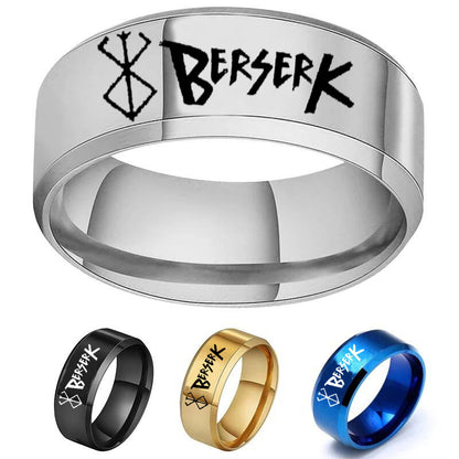 Stainless Steel Cartoon Laser Personalized Small Gift Ring