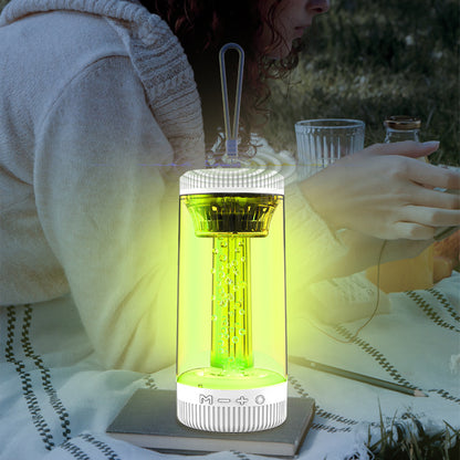 Outdoor Portable Camping Light Led Colorful Wireless Bluetooth Speaker