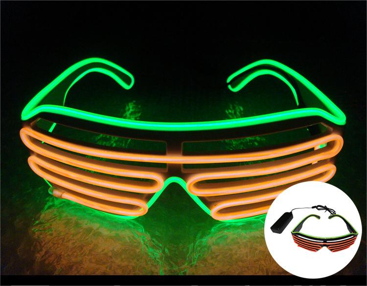 Newest LED Light Up Flashing Rave Shades