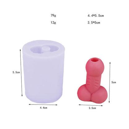 Adult age 18 plus Creative Scented Candle Silicone Mold