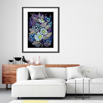 Luminous Diamond Painting Special-shaped Flower Diamond Embroidery Cross Stitch