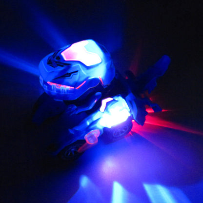 Transforming Dinosaur Led Robot Car