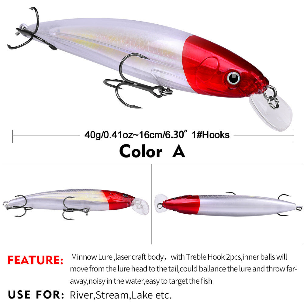 Plastic Lures Long Cast Suspension Lures