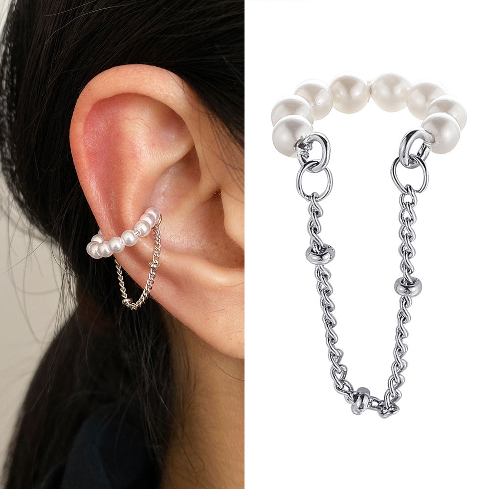 Creative Simple Non-pierced Ear Clip Five-piece Set