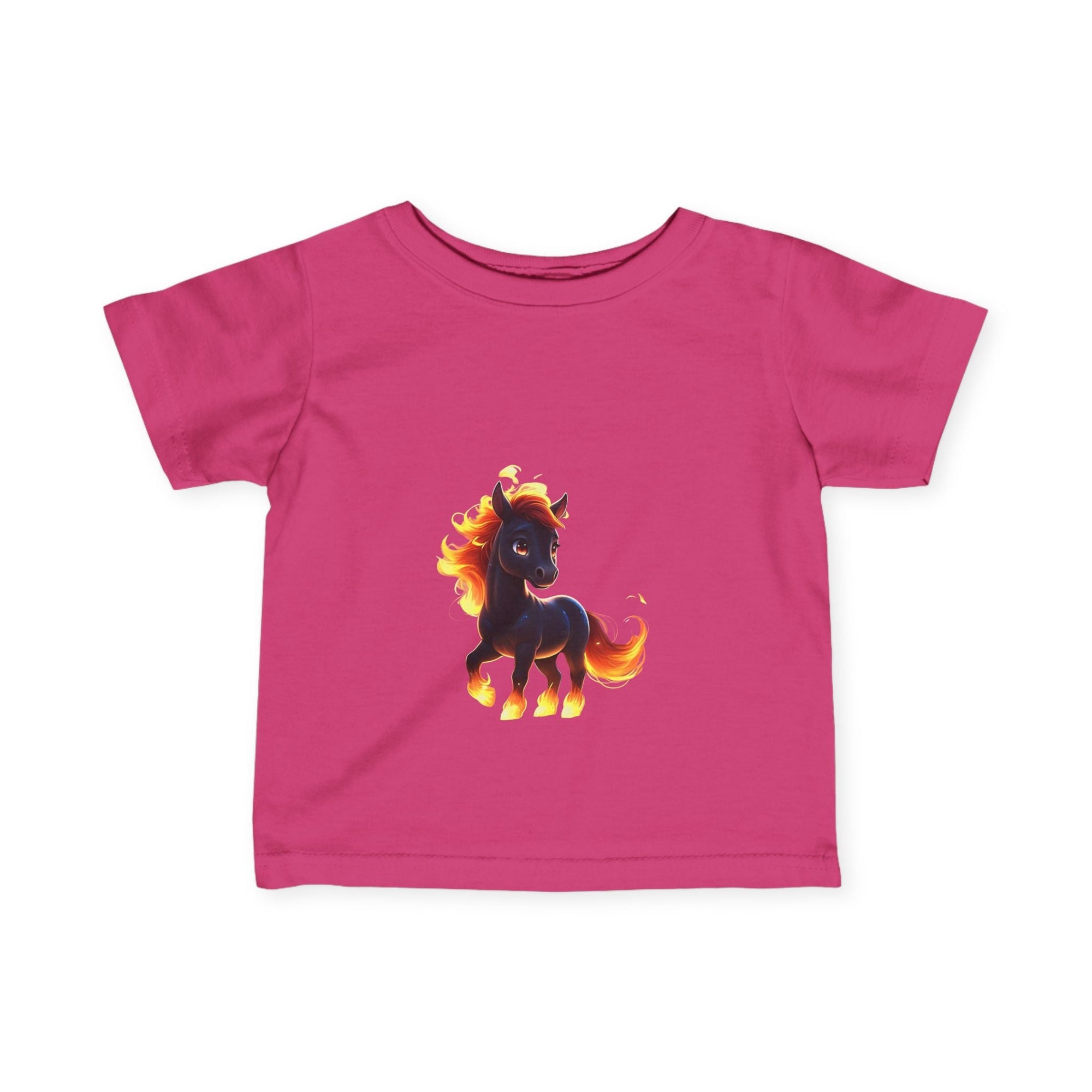 Fire Pony Infant Tee - Cute Kids T-Shirt for Animal Lovers - S - Mart Shop Smart Treasures