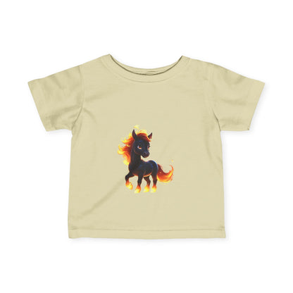 Fire Pony Infant Tee - Cute Kids T-Shirt for Animal Lovers - S-Mart Shop Smart Treasures