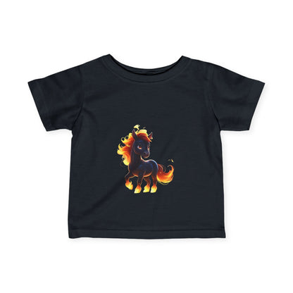 Fire Pony Infant Tee - Cute Kids T-Shirt for Animal Lovers - S-Mart Shop Smart Treasures