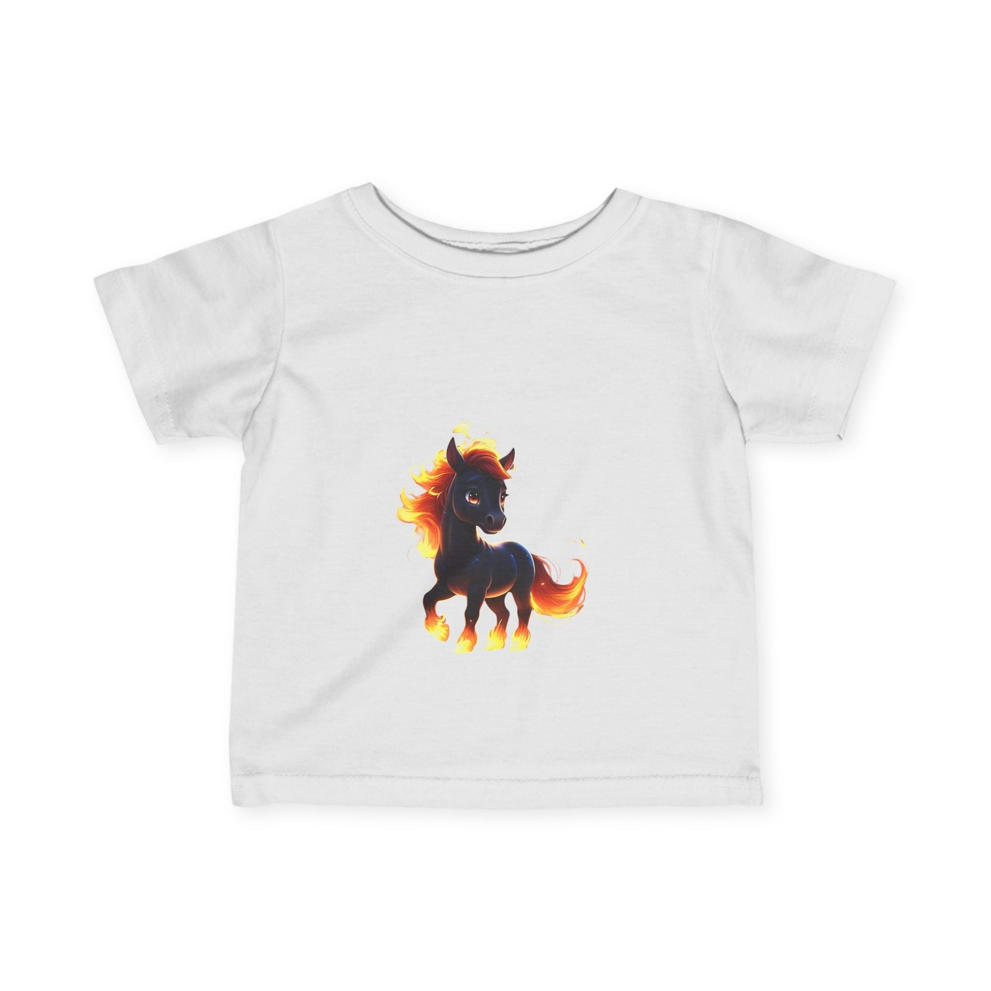 Fire Pony Infant Tee - Cute Kids T-Shirt for Animal Lovers - S - Mart Shop Smart Treasures