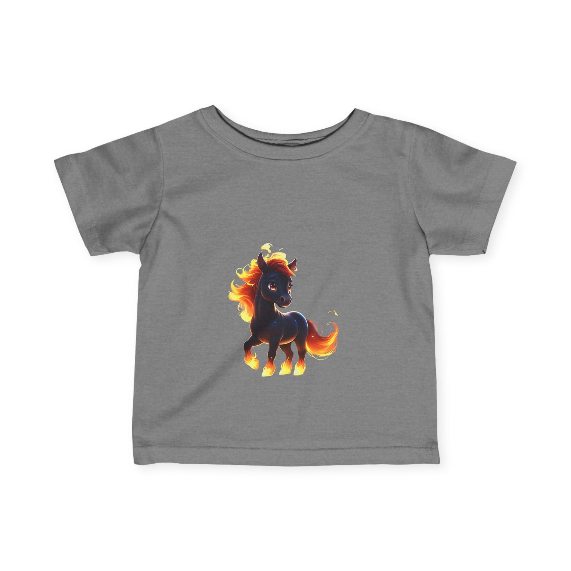 Fire Pony Infant Tee - Cute Kids T-Shirt for Animal Lovers - S - Mart Shop Smart Treasures