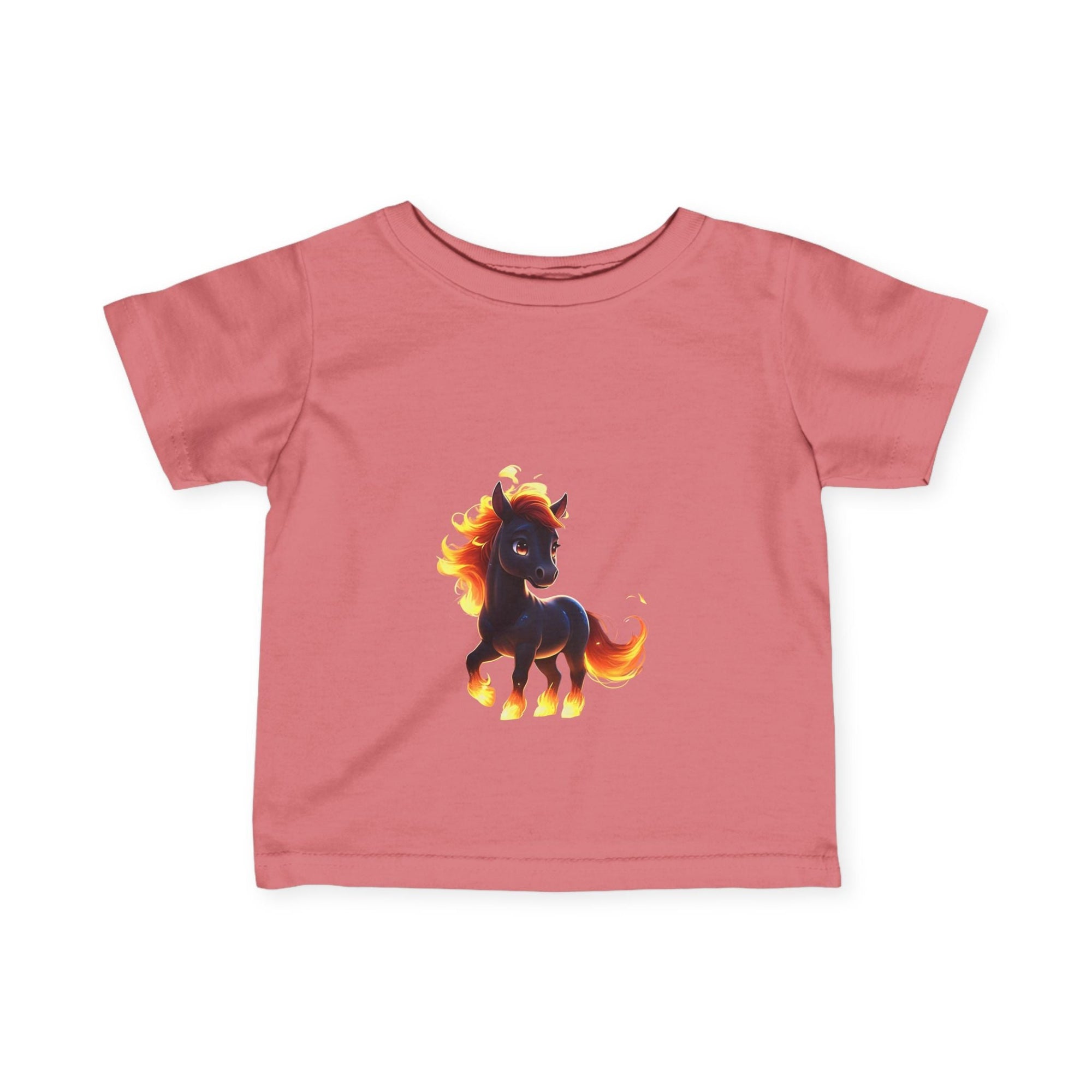 Fire Pony Infant Tee - Cute Kids T-Shirt for Animal Lovers - S - Mart Shop Smart Treasures
