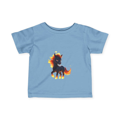 Fire Pony Infant Tee - Cute Kids T-Shirt for Animal Lovers - S-Mart Shop Smart Treasures