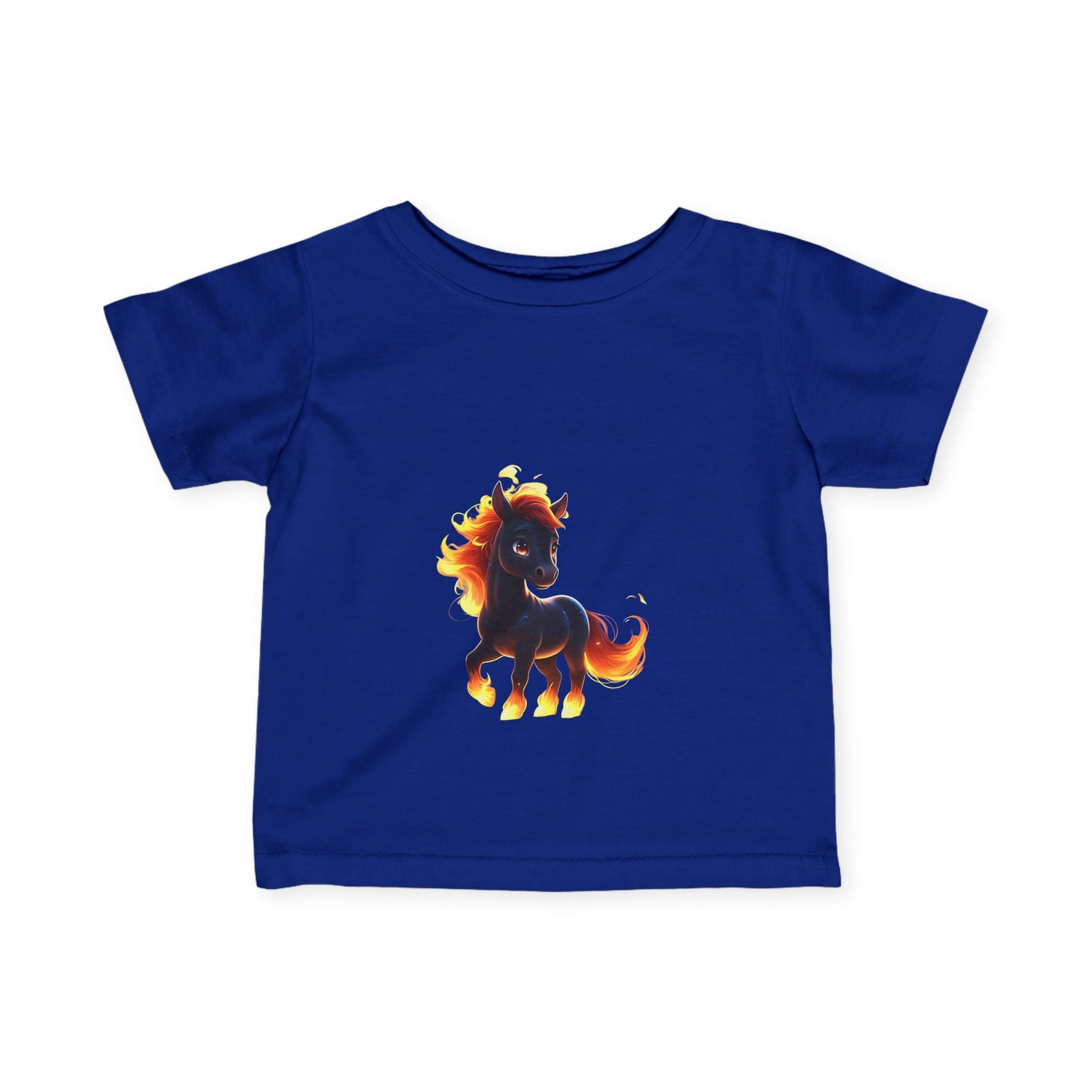 Fire Pony Infant Tee - Cute Kids T-Shirt for Animal Lovers - S - Mart Shop Smart Treasures