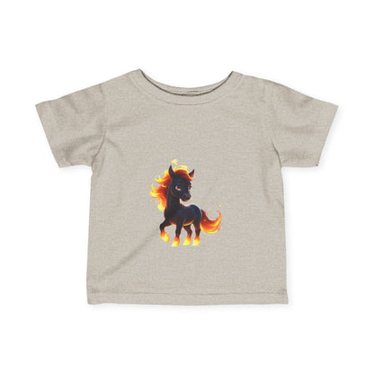 Fire Pony Infant Tee - Cute Kids T-Shirt for Animal Lovers - S-Mart Shop Smart Treasures