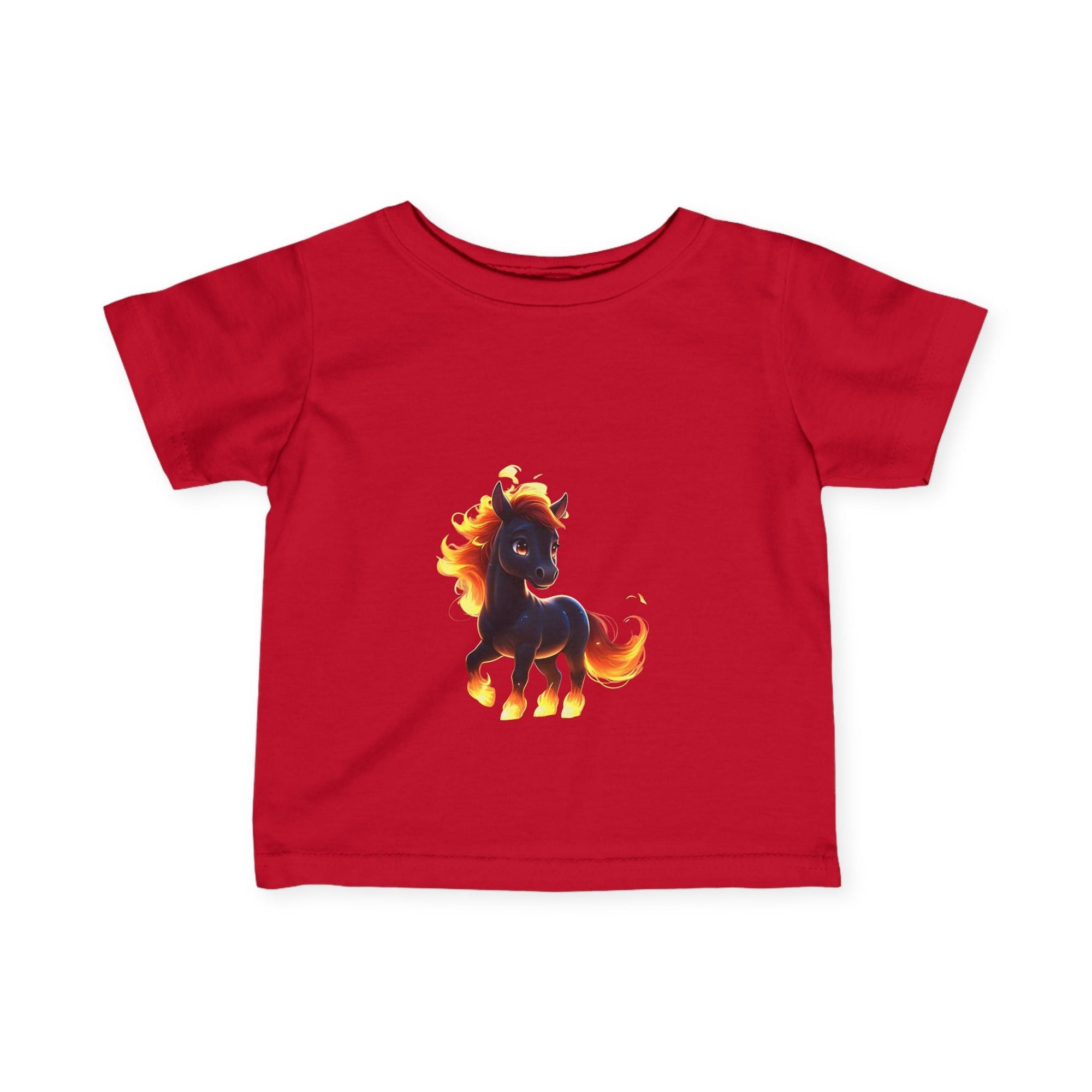 Fire Pony Infant Tee - Cute Kids T-Shirt for Animal Lovers - S - Mart Shop Smart Treasures
