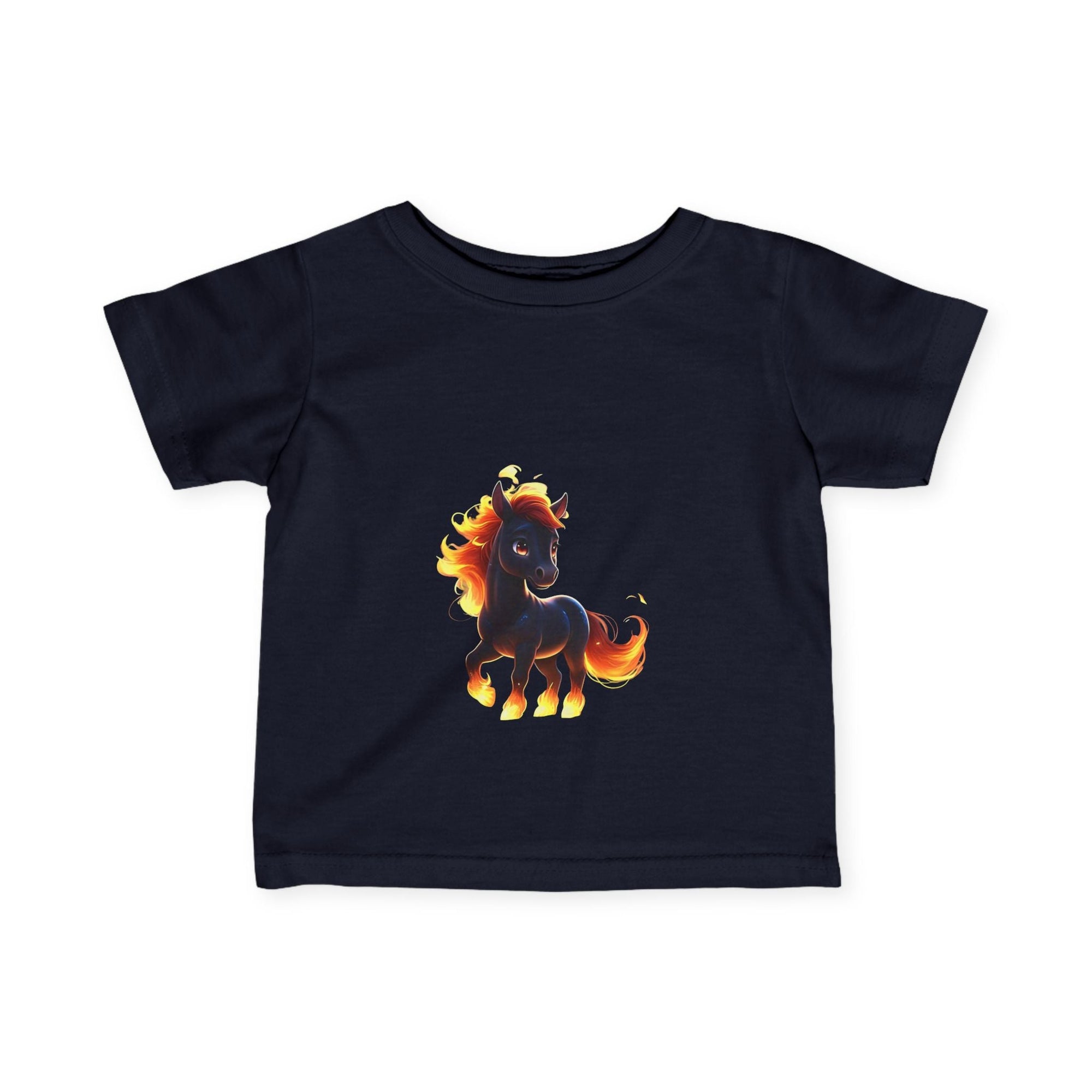 Fire Pony Infant Tee - Cute Kids T-Shirt for Animal Lovers - S - Mart Shop Smart Treasures