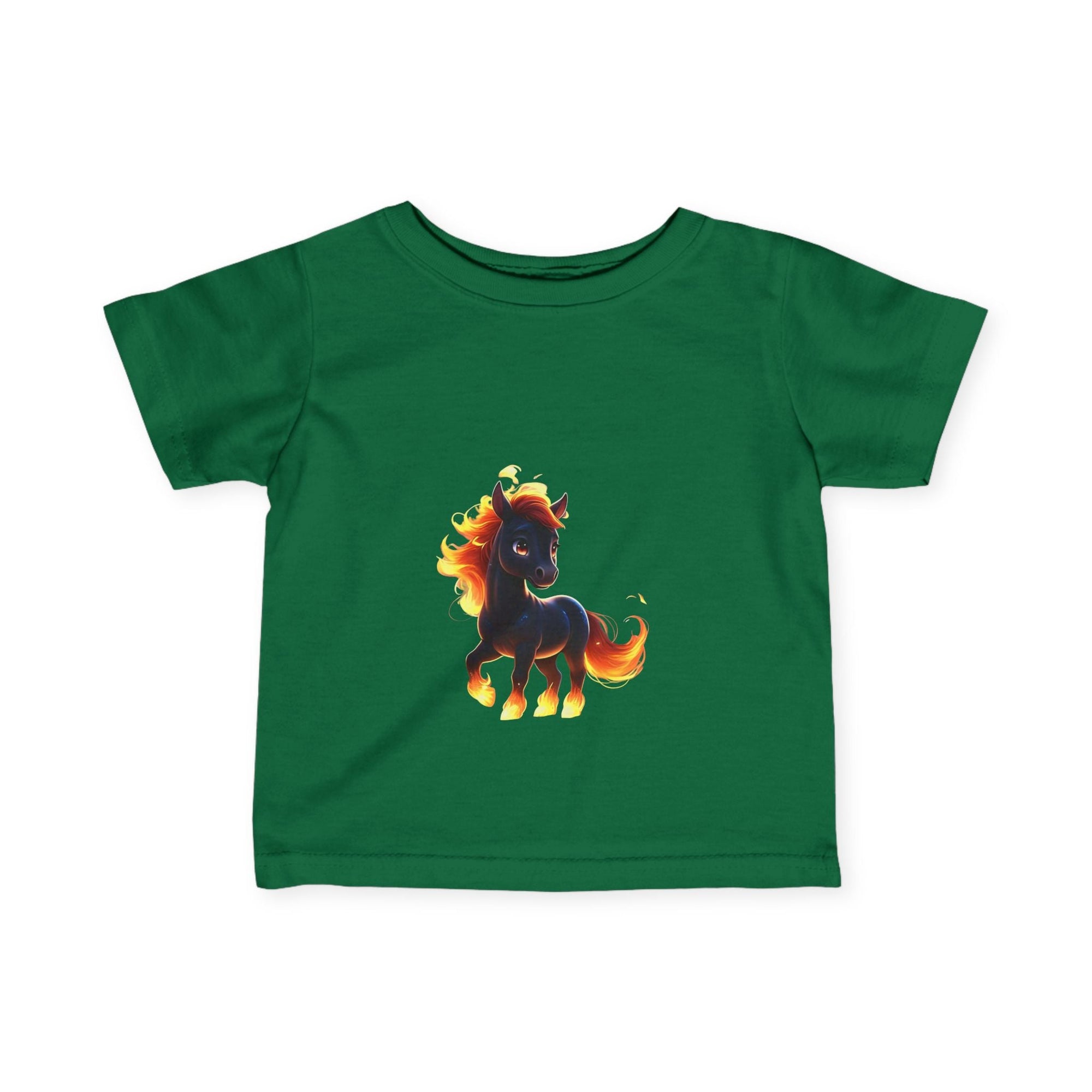 Fire Pony Infant Tee - Cute Kids T-Shirt for Animal Lovers - S - Mart Shop Smart Treasures