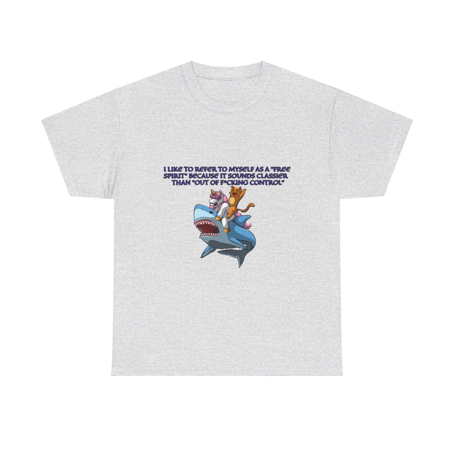 Free Spirit Out Of Control Unisex Heavy Cotton Tee - S-Mart Shop Smart Treasures