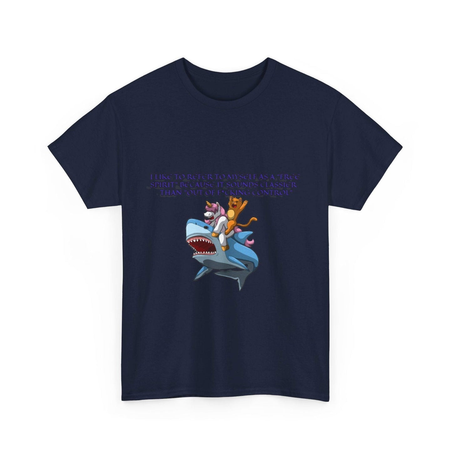 Free Spirit Out Of Control Unisex Heavy Cotton Tee - S-Mart Shop Smart Treasures