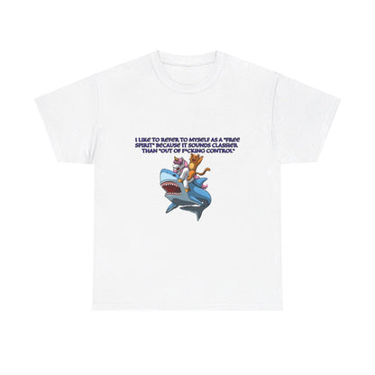 Free Spirit Out Of Control Unisex Heavy Cotton Tee - S-Mart Shop Smart Treasures