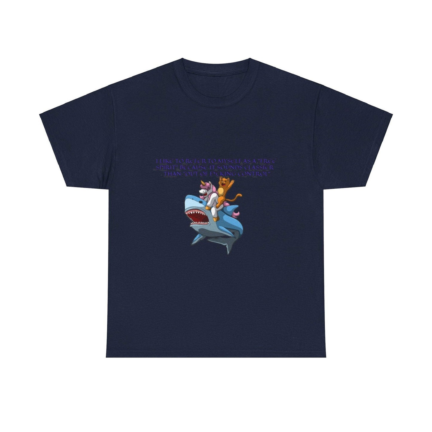 Free Spirit Out Of Control Unisex Heavy Cotton Tee - S-Mart Shop Smart Treasures