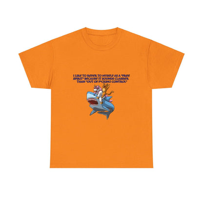 Free Spirit Out Of Control Unisex Heavy Cotton Tee - S-Mart Shop Smart Treasures