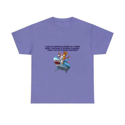 Free Spirit Out Of Control Unisex Heavy Cotton Tee - S-Mart Shop Smart Treasures