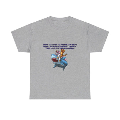 Free Spirit Out Of Control Unisex Heavy Cotton Tee - S-Mart Shop Smart Treasures