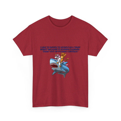 Free Spirit Out Of Control Unisex Heavy Cotton Tee - S-Mart Shop Smart Treasures