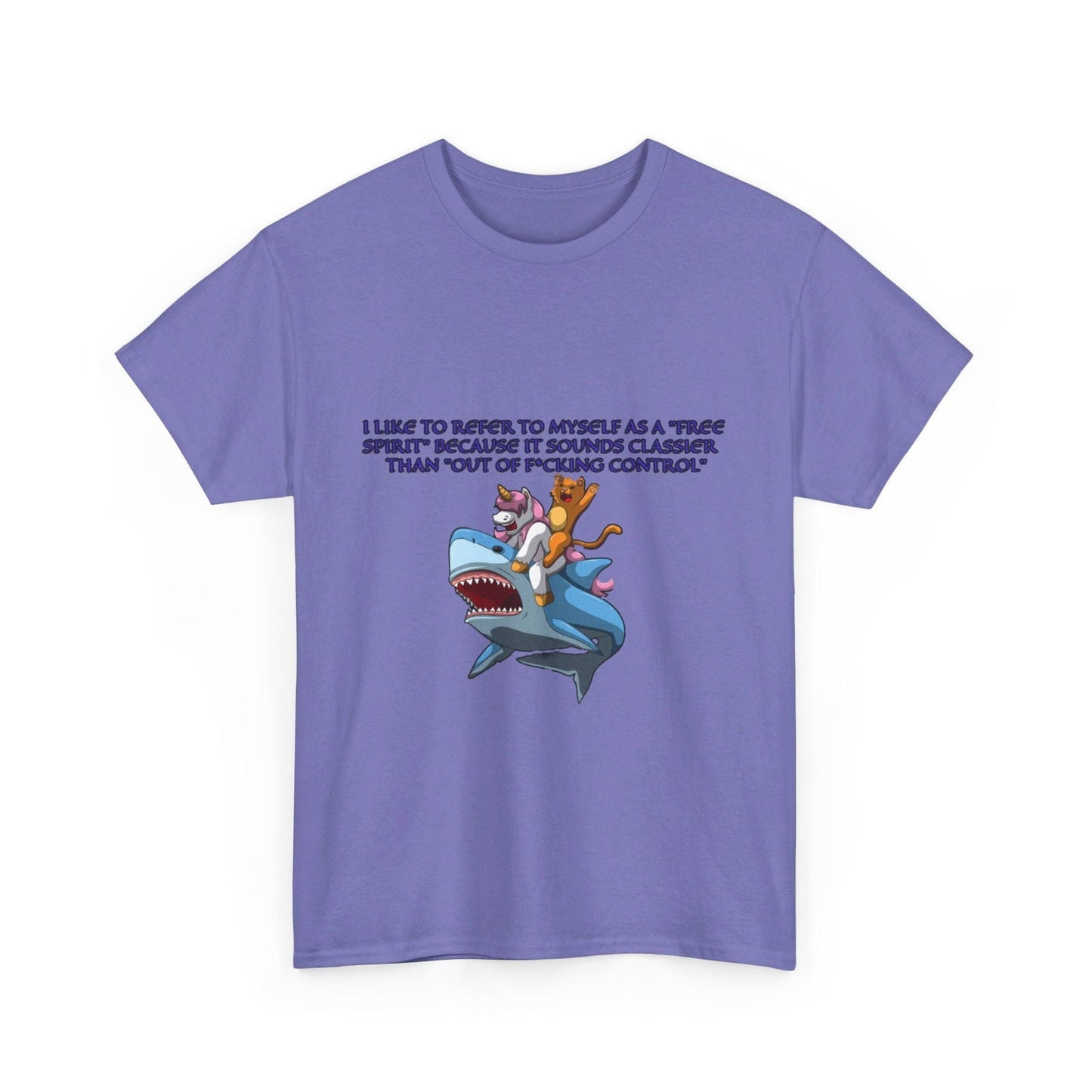 Free Spirit Out Of Control Unisex Heavy Cotton Tee - S-Mart Shop Smart Treasures