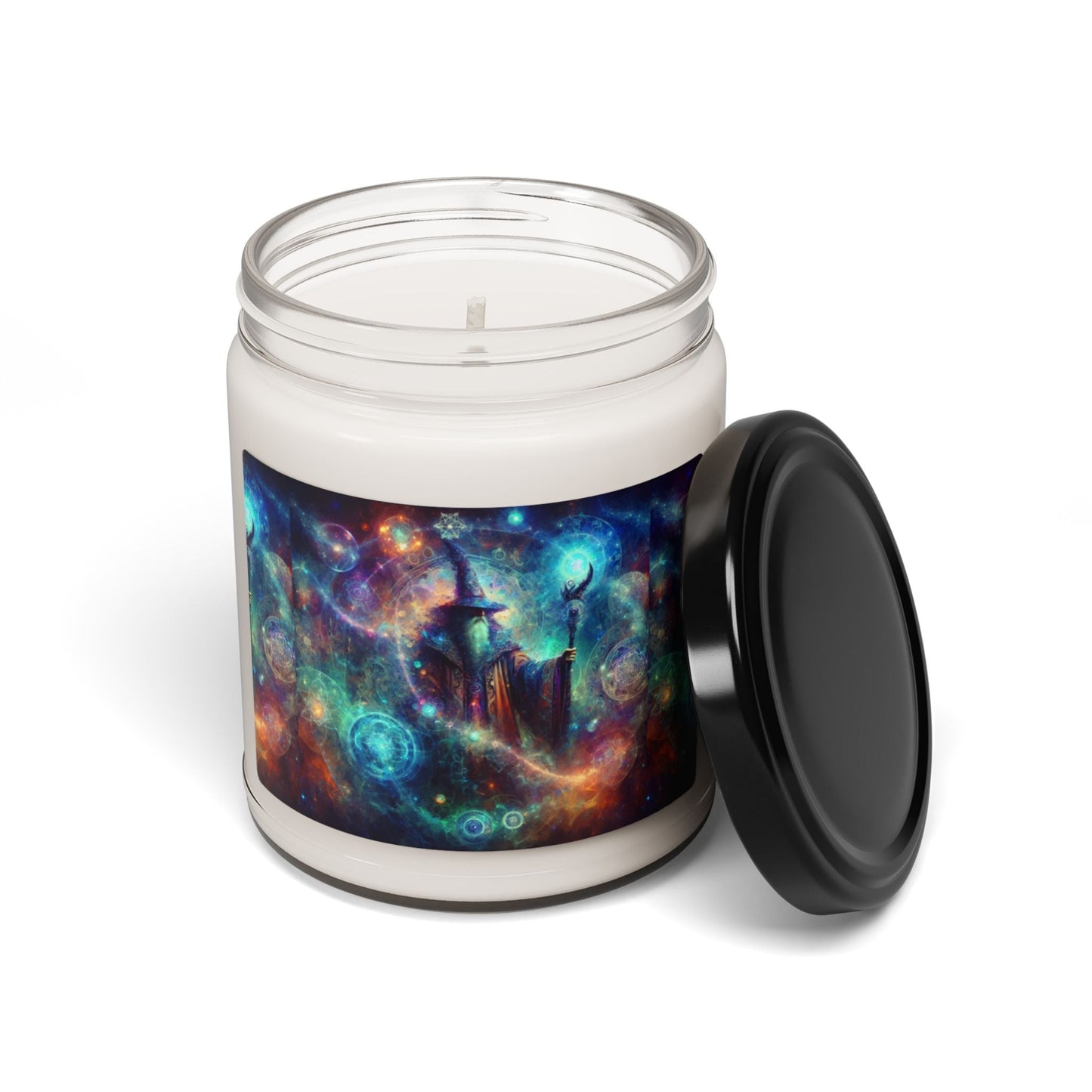 Galactic Wizards Wharf Scented Soy Candle | 9oz | Magical Home Decor - S-Mart Shop Smart Treasures
