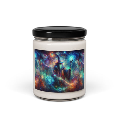 Galactic Wizards Wharf Scented Soy Candle | 9oz | Magical Home Decor - S-Mart Shop Smart Treasures