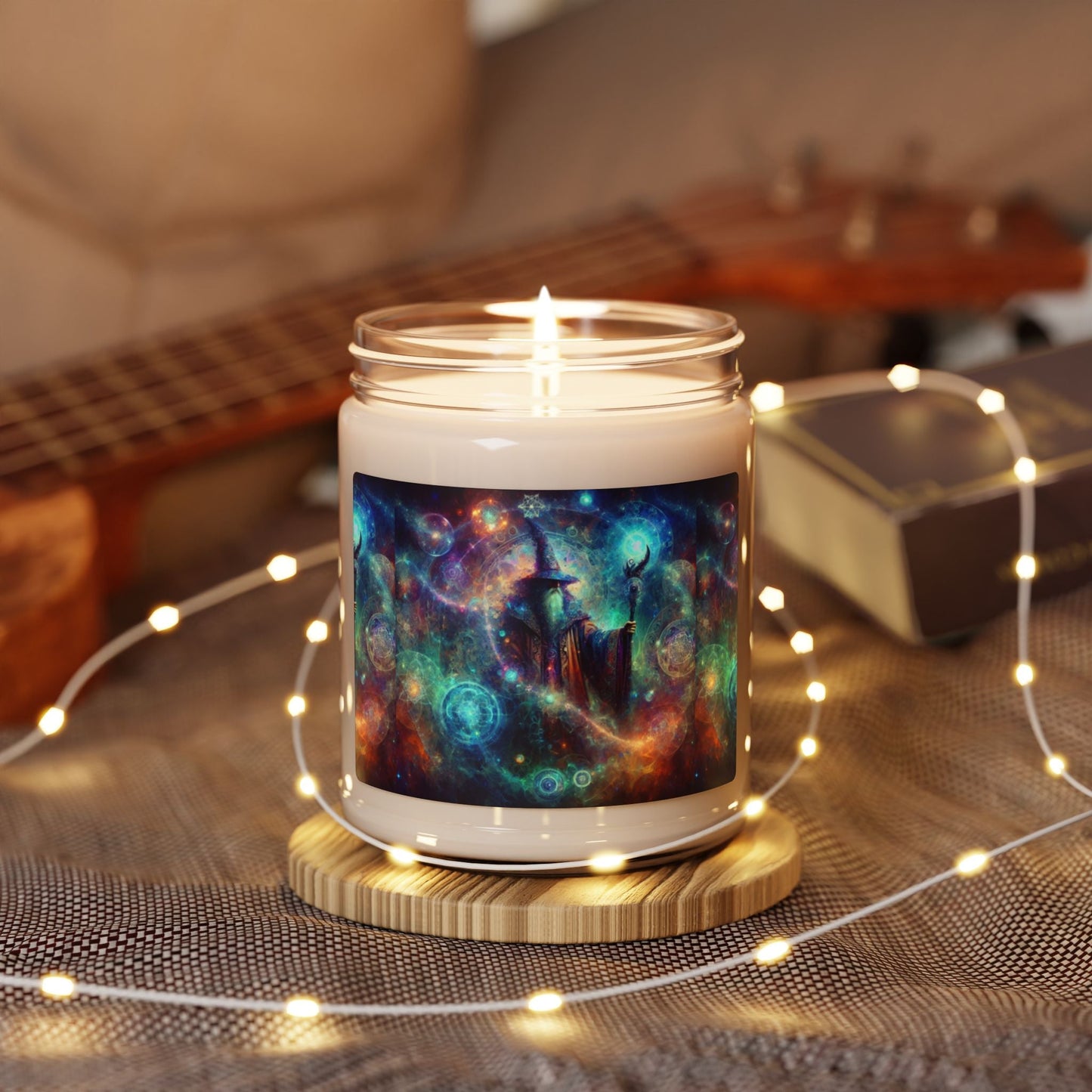 Galactic Wizards Wharf Scented Soy Candle | 9oz | Magical Home Decor - S-Mart Shop Smart Treasures