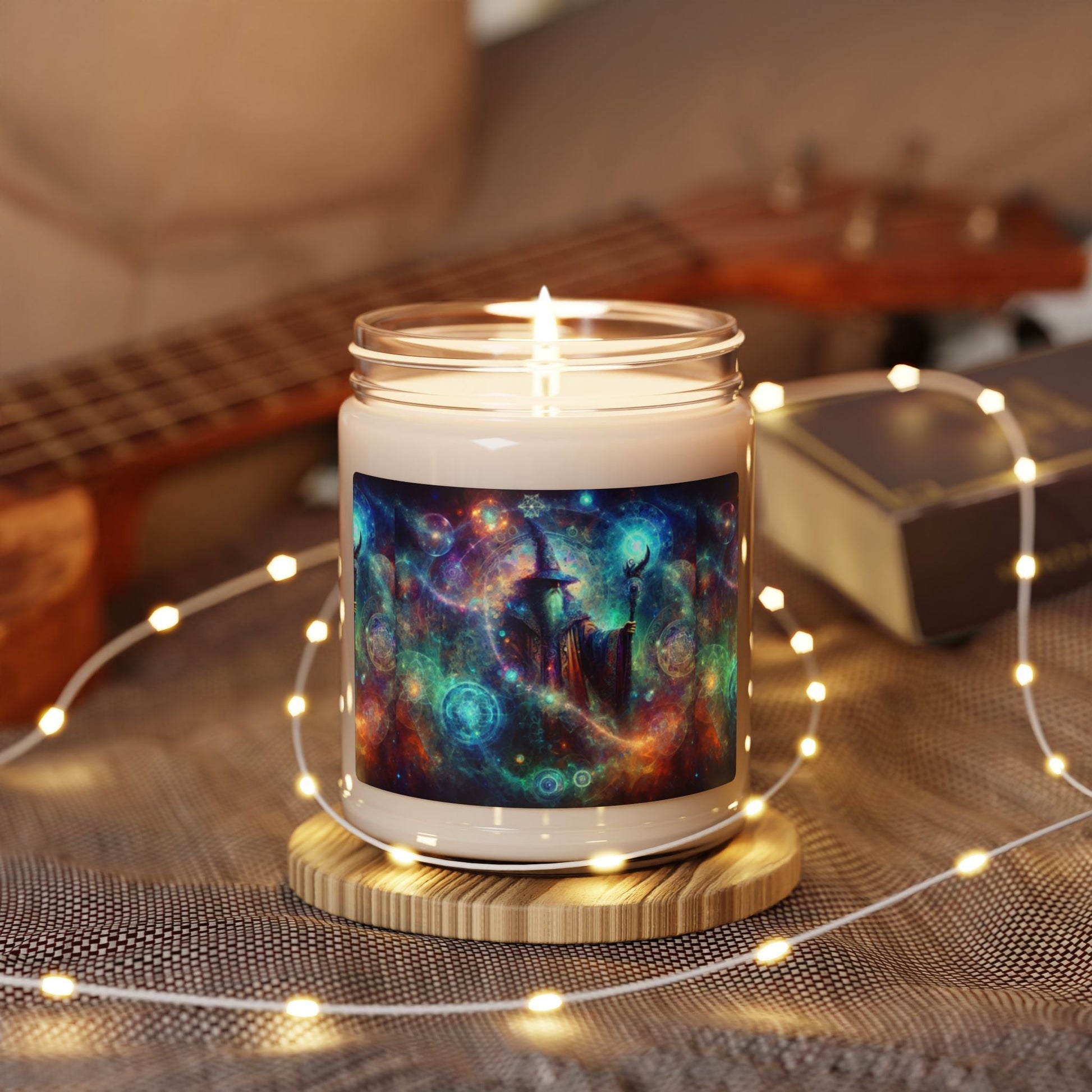 Galactic Wizards Wharf Scented Soy Candle | 9oz | Magical Home Decor - S-Mart Shop Smart Treasures