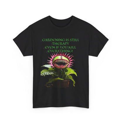 Gardening Is Therapy Unisex Heavy Cotton Tee - S-Mart Shop Smart Treasures