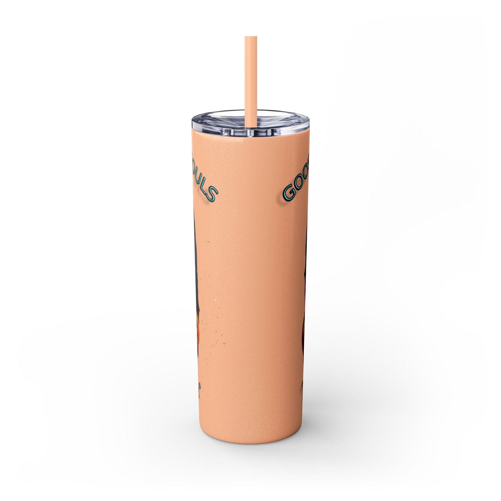 Goose Bumps And Ghouls Too Cute To Spook Skinny Tumbler with Straw, 20oz - S-Mart Shop Smart Treasures