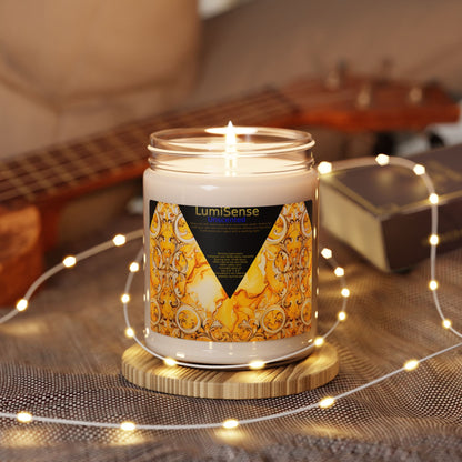Handcrafted Scented Soy Candle - 9oz, Luxurious Orange Blossom Aroma - S-Mart Shop Smart Treasures