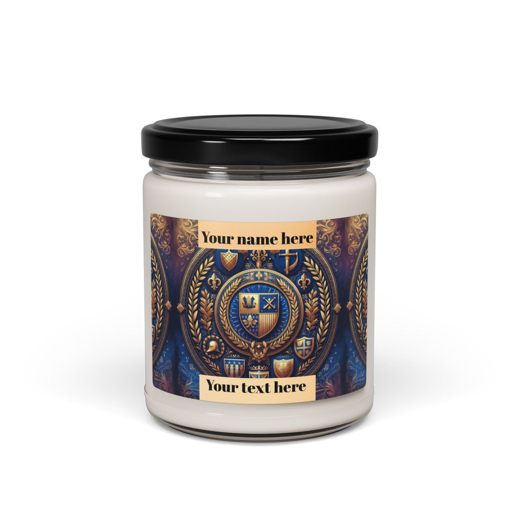 Honor Customizable Royal Crest – 9oz Decorative Candle for Home & Occasions - S-Mart Shop Smart Treasures