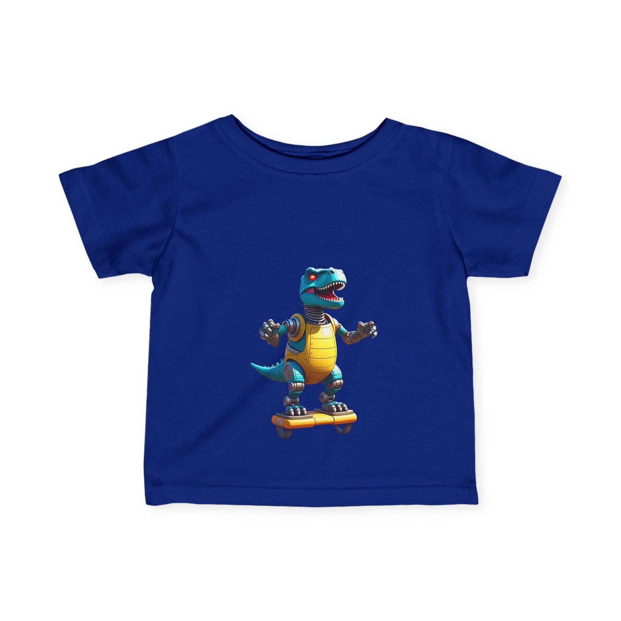 Hoover Board Dinosaur Infant Tee - Fun and Playful Baby Shirt - S - Mart Shop Smart Treasures