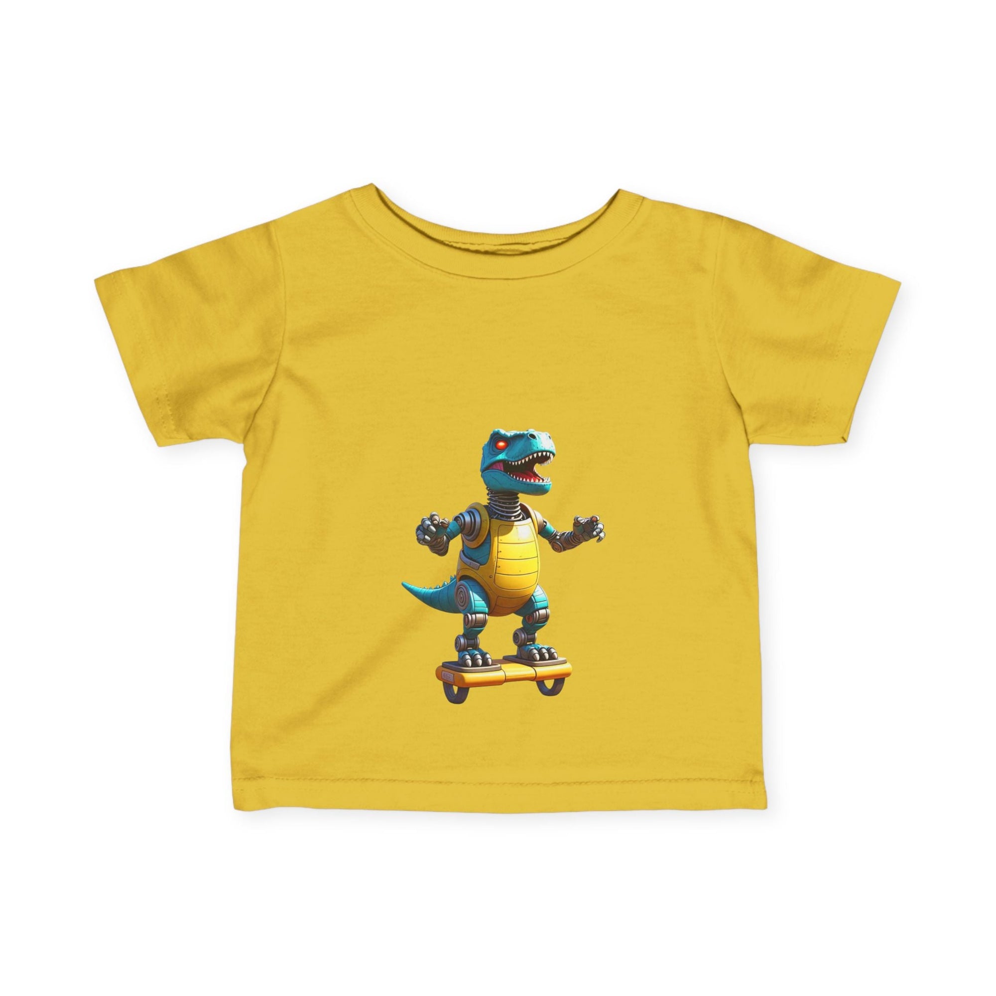 Hoover Board Dinosaur Infant Tee - Fun and Playful Baby Shirt - S - Mart Shop Smart Treasures