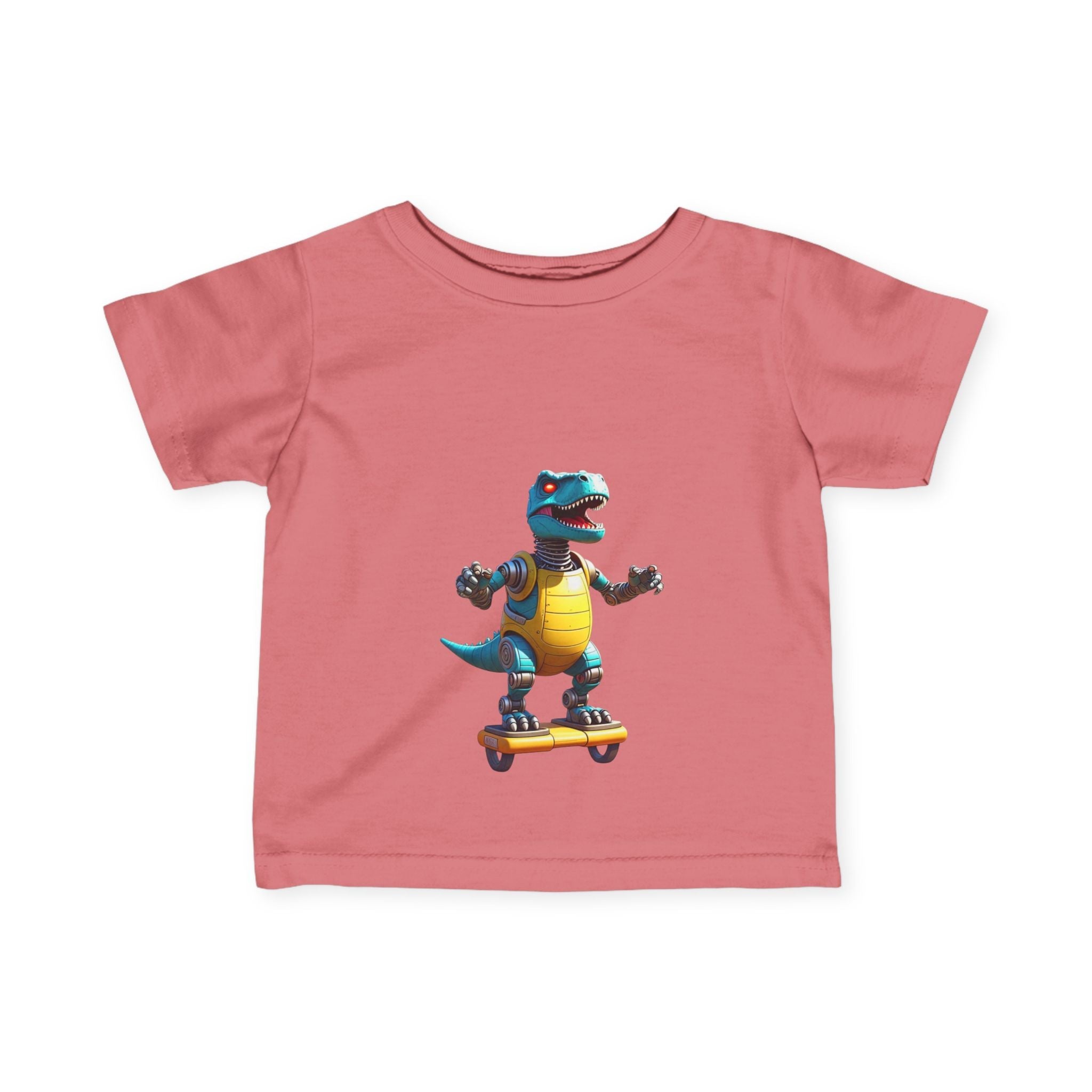 Hoover Board Dinosaur Infant Tee - Fun and Playful Baby Shirt - S-Mart Shop Smart Treasures