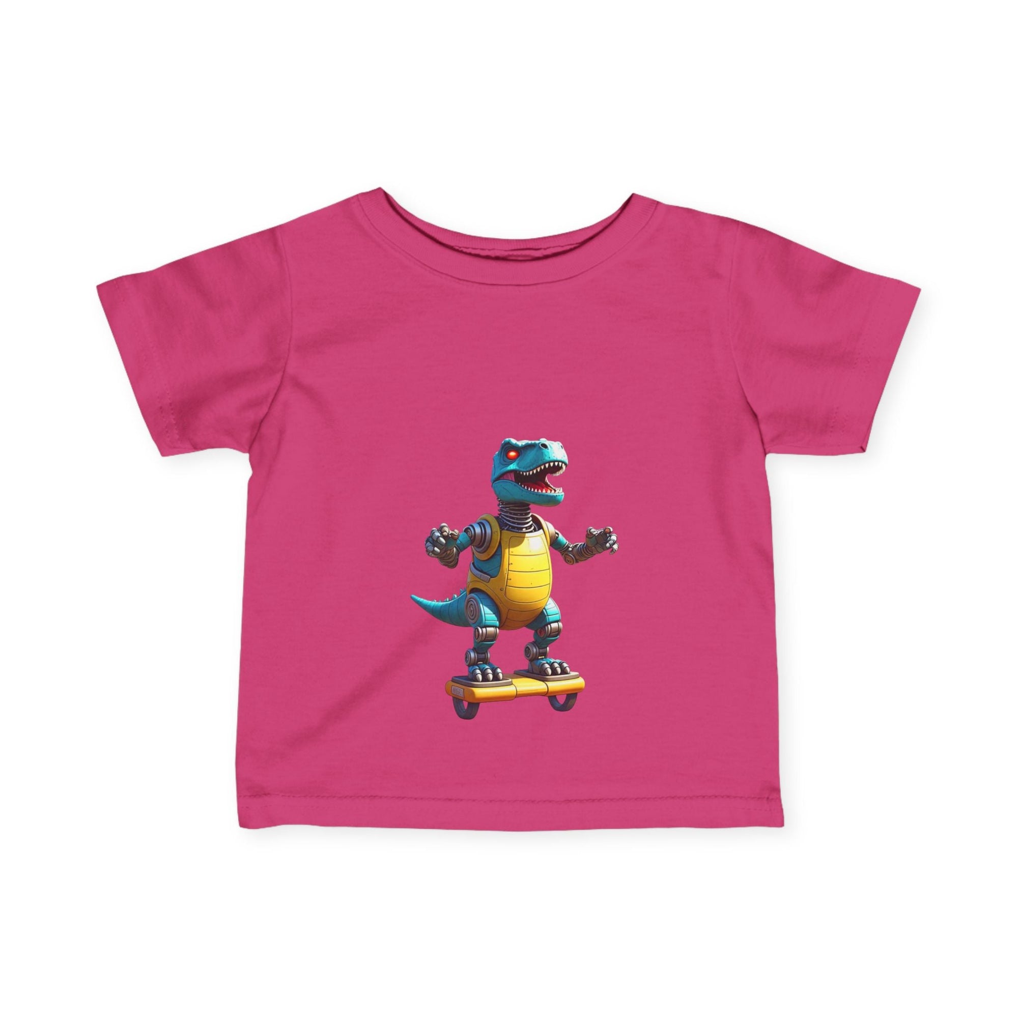 Hoover Board Dinosaur Infant Tee - Fun and Playful Baby Shirt - S - Mart Shop Smart Treasures