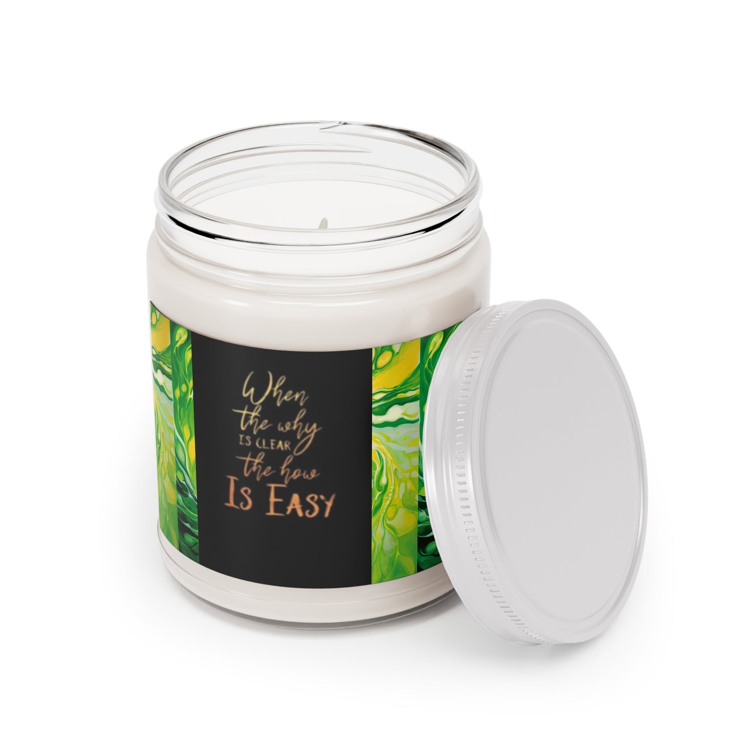 Inspirational Scented Candle - 9oz Aromatherapy Candle with Motivational Quote - S-Mart Shop Smart Treasures