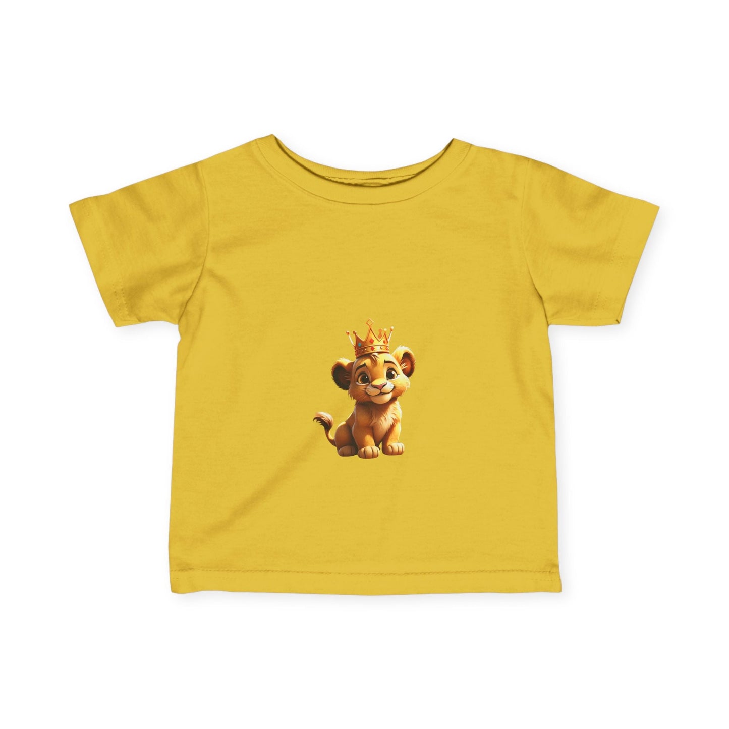 King Lion Infant Tee - Cute Baby Shirt for New Parents, Ideal Gift for Birthdays & Celebrations - S-Mart Shop Smart Treasures