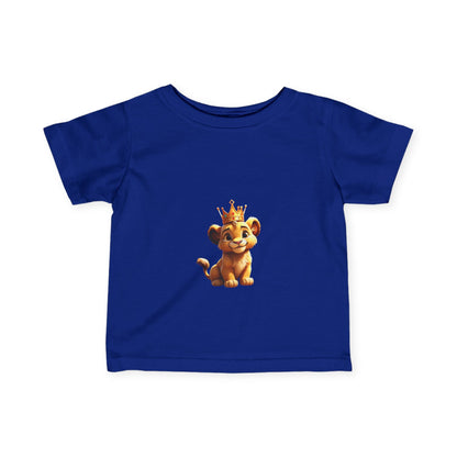 King Lion Infant Tee - Cute Baby Shirt for New Parents, Ideal Gift for Birthdays & Celebrations - S-Mart Shop Smart Treasures