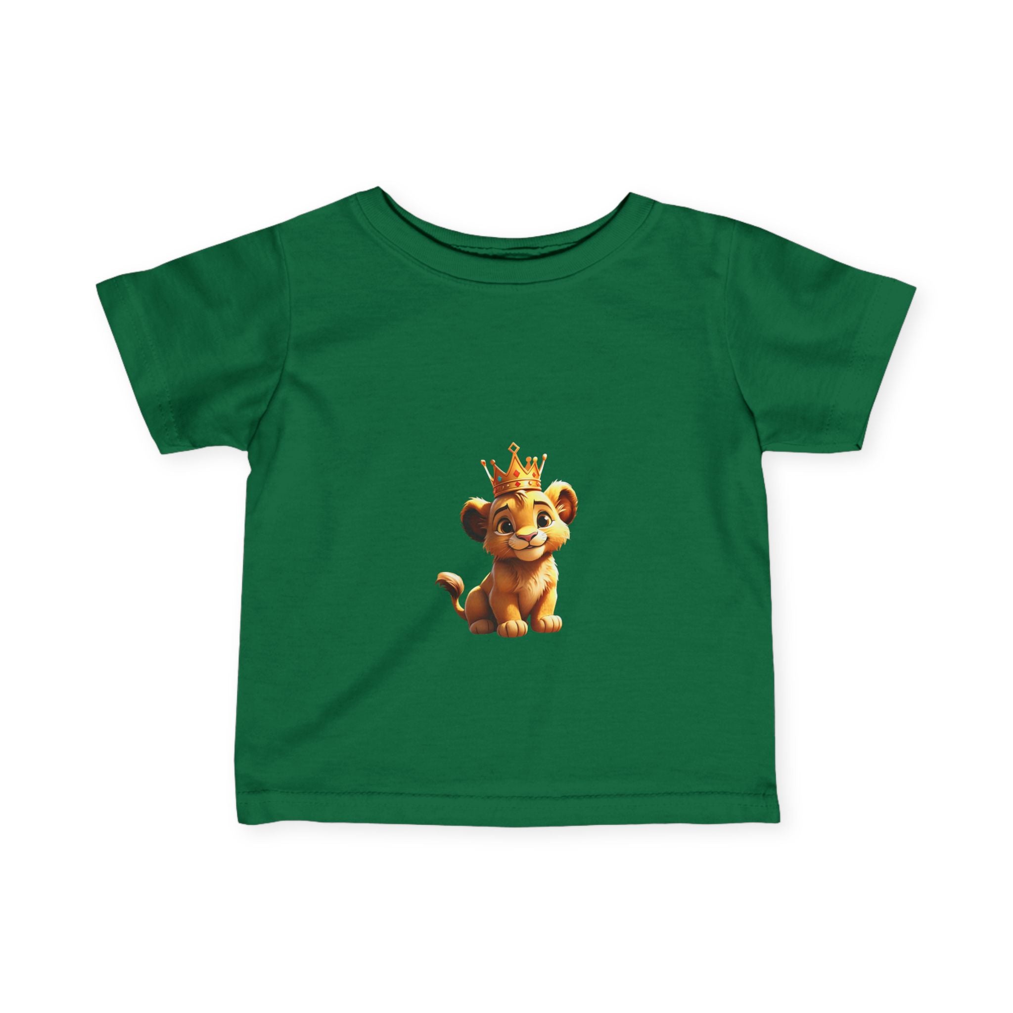 King Lion Infant Tee - Cute Baby Shirt for New Parents, Ideal Gift for Birthdays & Celebrations - S-Mart Shop Smart Treasures