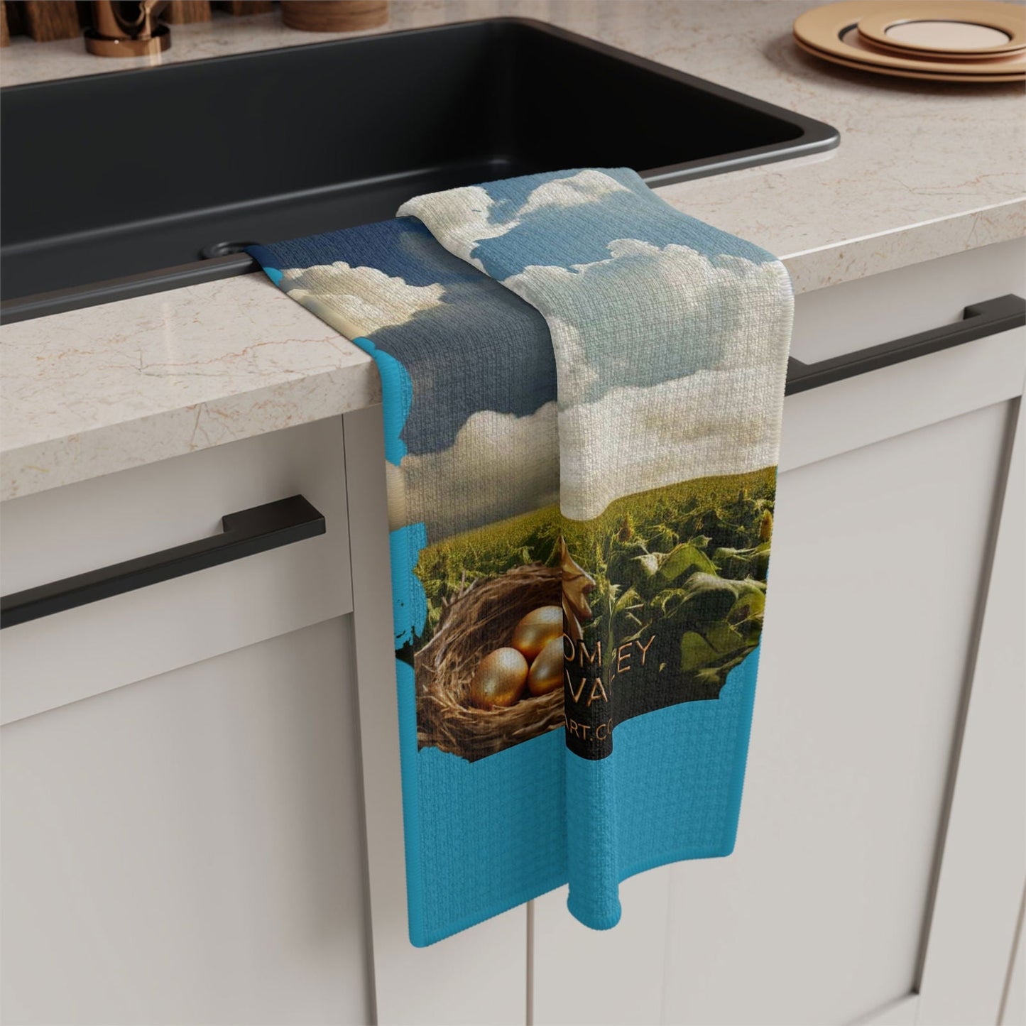 Lucky The Goose Microfiber Tea Towel - S-Mart Shop Smart Treasures